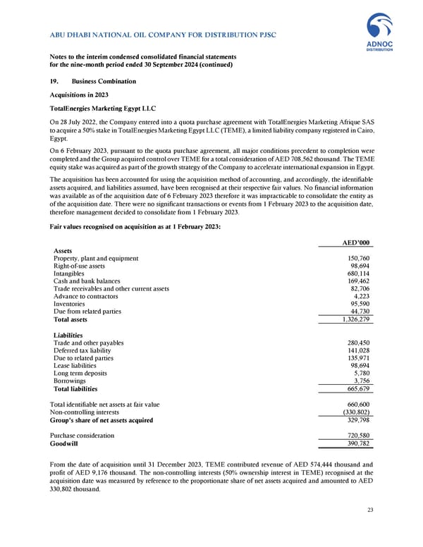 Financial Statements - Page 23