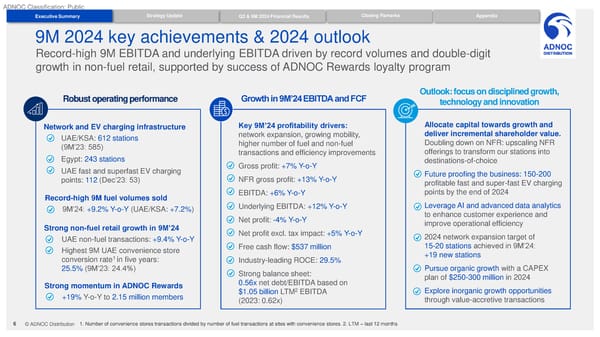 Q3/ 9M 2024 Results - Page 6