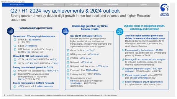 Q2 / H1 2024 Results - Page 6