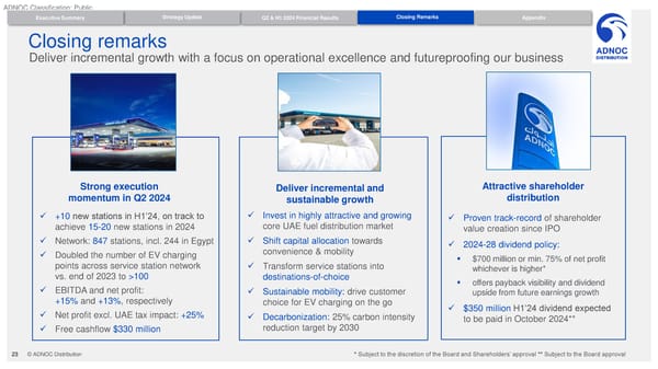 Q2 / H1 2024 Results - Page 23
