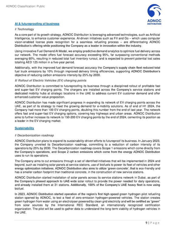 Second Quarter and First Half 2024 Results - Page 9