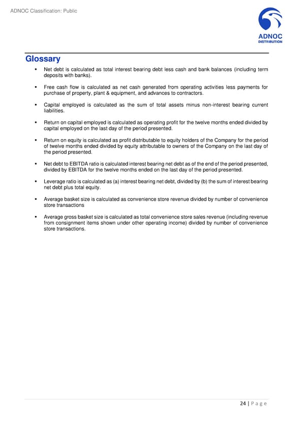 Second Quarter and First Half 2024 Results - Page 24