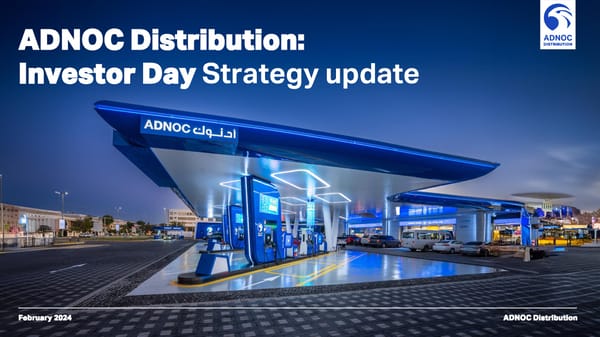 Investor Day  - Page 1